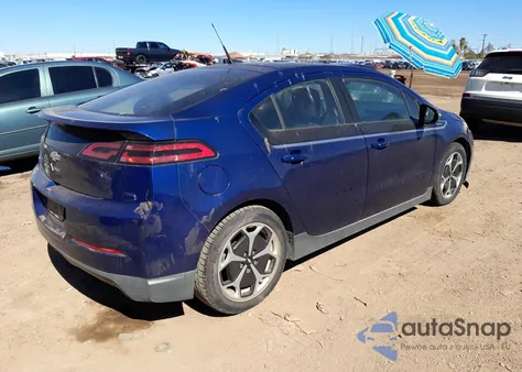 2013 Chevrolet Volt z USA, uszkodzony, nr VIN 1G1RC6E40DU125486